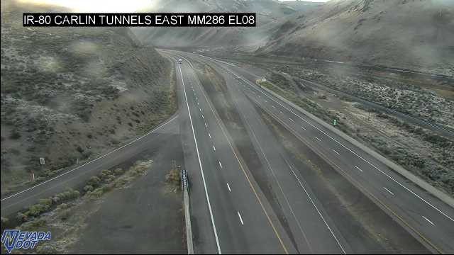 I-80 at East Side of Carlin Tunnel