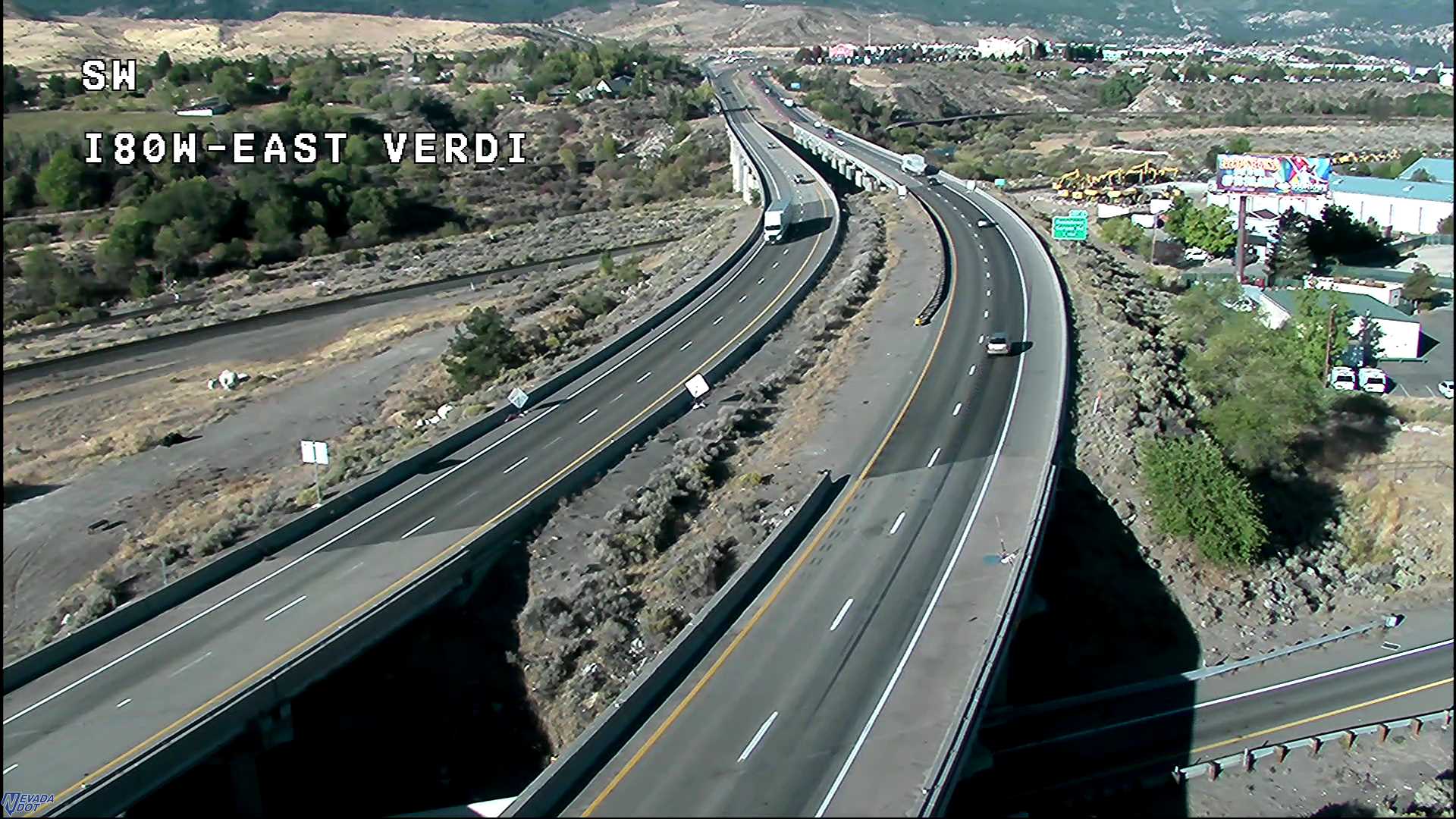 I-80 at East Verdi