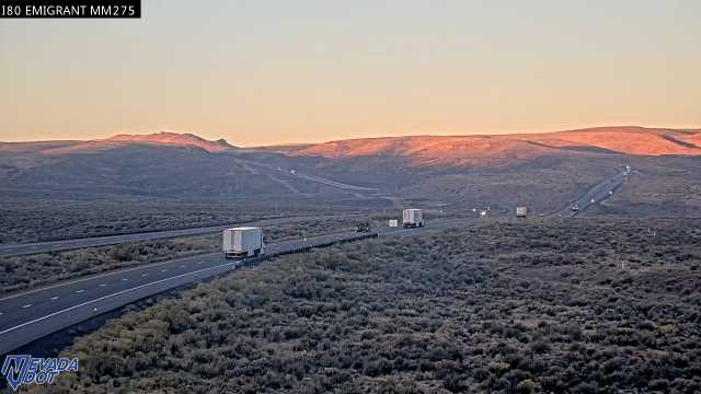 I-80 at Emigrant Chain Up