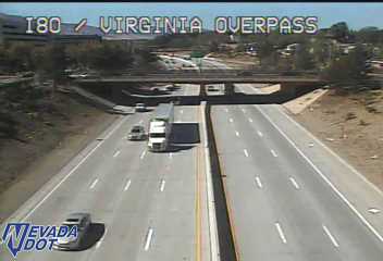 I-80 at Virginia St Overpass