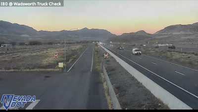 I-80 at Wadsworth Truck Check