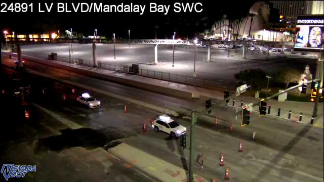 Las Vegas Blvd at Mandalay Bay Stadium