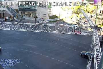 Las Vegas Blvd at Spring Mountain Sphere
