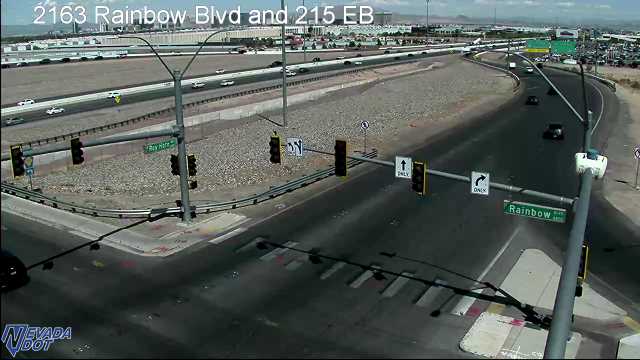 Rainbow Blvd at south CC 215 Ramp