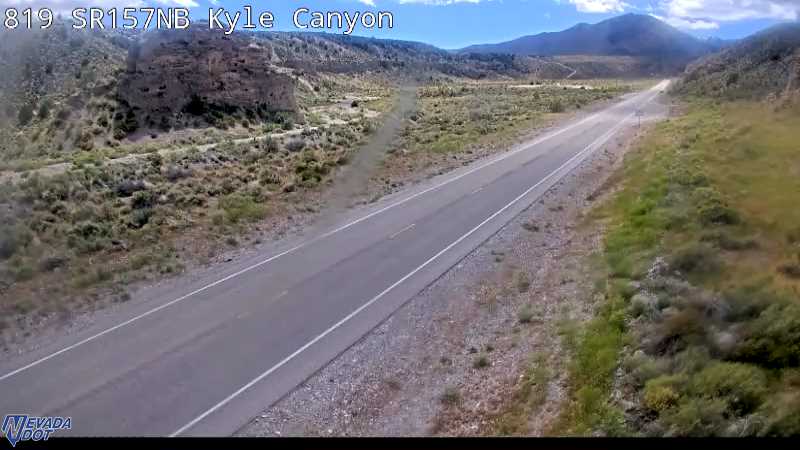 SR-157 at Kyle Canyon