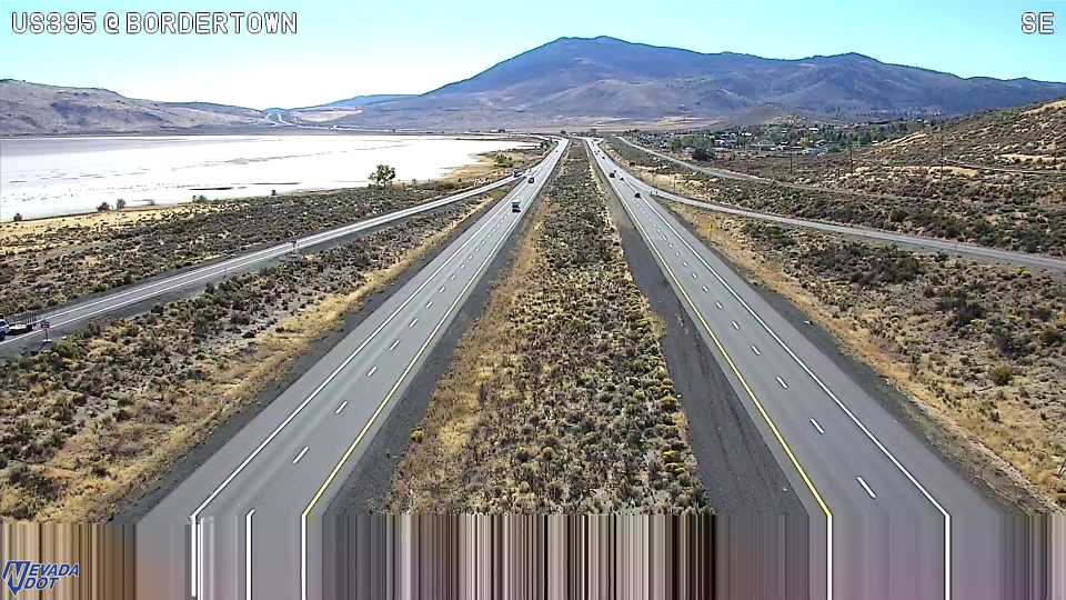 US-395 at Bordertown
