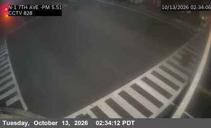 SR-1 at NB PCH at 7th Ave