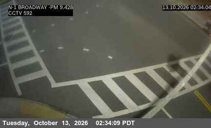 SR-1 at NB PCH at Broadway