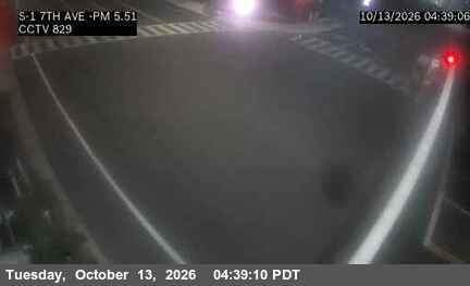 SR-1 at SB PCH at 7th Ave