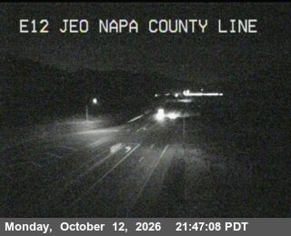 SR-12 at East of Napa County Line