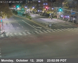 SR-123 at 40th Street - Looking East