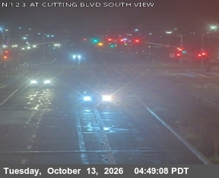 SR-123 at Cutting Blvd - Looking South