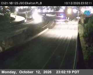 SR-125 at Just south of NB Elkelton Pl - B