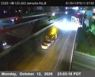 SR-125 at Just south of NB Jamacha Rd - B