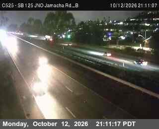 SR-125 at SB NO Jamacha Rd - B