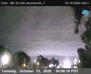 SR-125 at SB NO Jamacha Rd - T