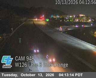 SR-126 at South of I-5