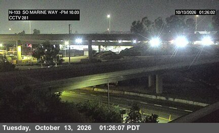 SR-133 at South of Marine Way Undercross