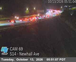 SR-14 at Newhall Ave