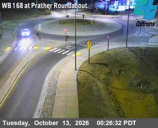 SR-168 at Prather Roundabout