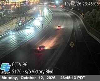 SR-170 at South of Victory Blvd
