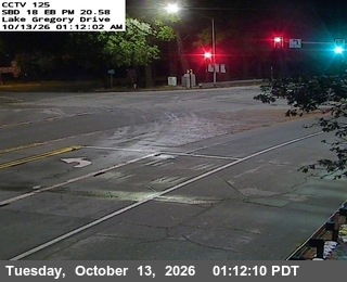 SR-18 at Lake Gregory