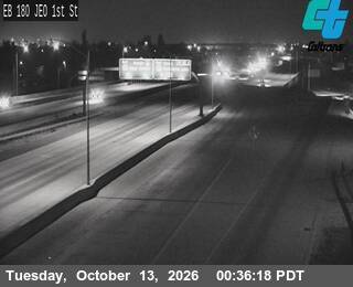 SR-180 at Just east of 1ST ST