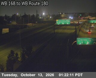 SR-180 at To WB 180 Ramp