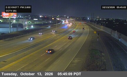 SR-22 at Eastbound Knott Avenue