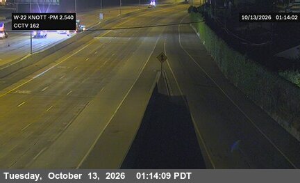 SR-22 at Westbound Knott Avenue