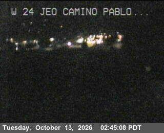 SR-24 at Just east of W24 Camino Pablo