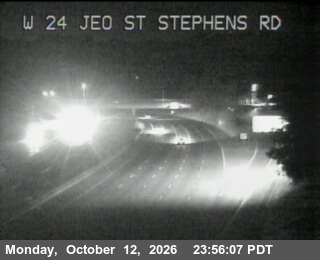 SR-24 at Just east of W24 St Stephens Drive overcrossing