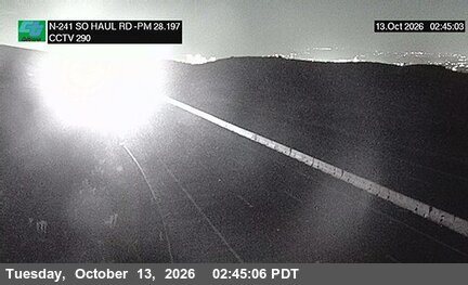 SR-241 at 800 Meters south of Haul Road