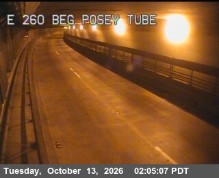 SR-260 at Posey Tube Tunnel Entrance