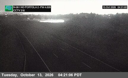 SR-261 at 1900 Meters North of Portola Parkway (West) Overcross