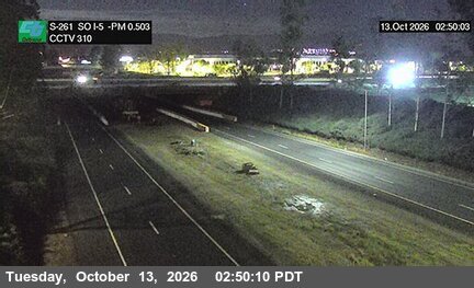 SR-261 at 200 Meters South of I-5