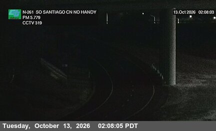 SR-261 at South of Santiago Canyon Rd