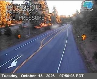 SR-299 at Hatchet Mtn