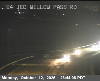 SR-4 at Just East of Willow Pass Road