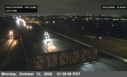 SR-55 at Chapman Avenue