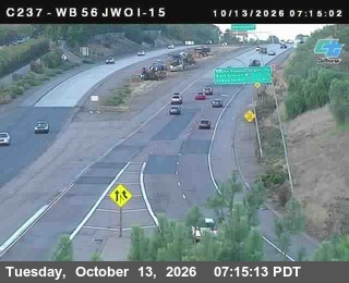 SR-56 at Just West of I-15