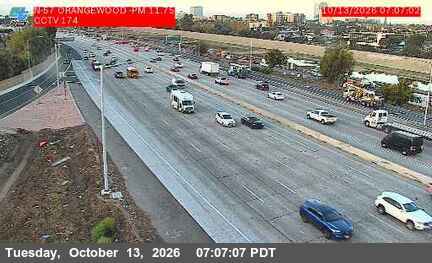 SR-57 at Orangewood Avenue Onramp