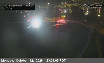 SR-57 at Rolling Hills Road Undercross