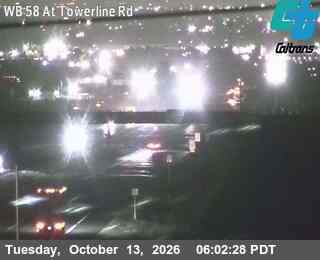 SR-58 at Towerline Rd