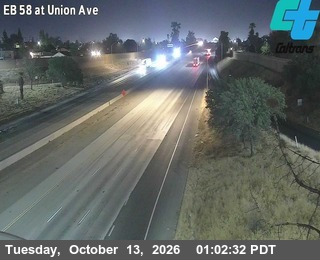 SR-58 at Union Ave