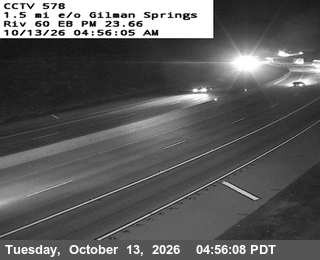 SR-60 at 1.5 mi east of Gilman Springs