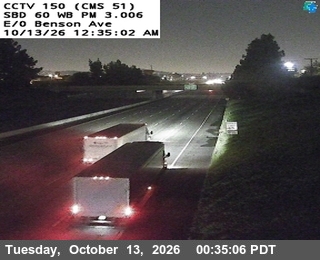 SR-60 at East of Benson Avenue