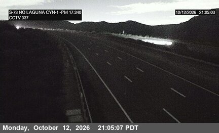 SR-73 at North of Laguna Canyon Road Undercross B