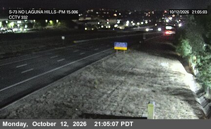 SR-73 at North of Laguna Hills Drive Overcross
