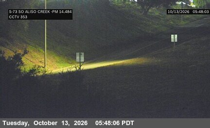 SR-73 at SOF Aliso Creek Road